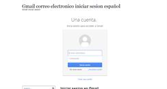 Desktop Screenshot of gmail-correo.com